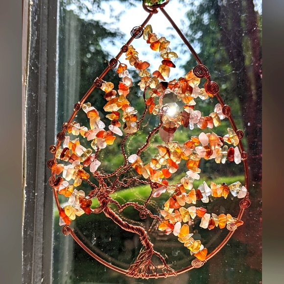 Artisan Other - Artisan Tree Of Life Suncatcher Ornament